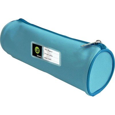 TROUSSE RONDE 22 X 9 X 7,5 CM FERMETURE ZIPPÉE COLORIS ASSORTIS