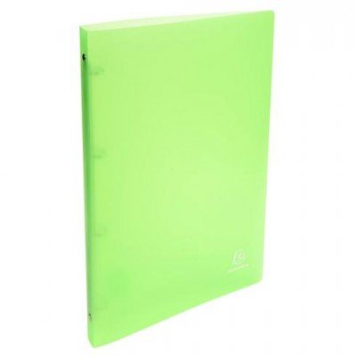 CLASSEUR 4 ANNEAUX 15 MM POLYPROPYLÈNE CHROMALINE 4 vert