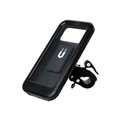 BigBen CONNECTED - Support vélo renforcé et étanche pour téléphone portable - jusqu' à 6,9" - noir