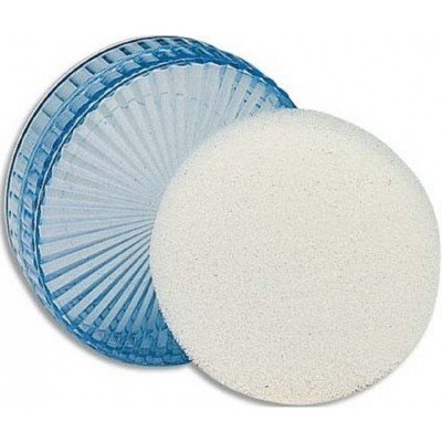 Boite épongette Bleu pour ardoise diamètre 65mm