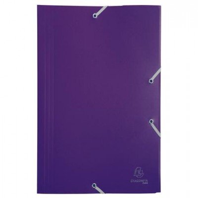  CHEMISE À ÉLASTIQUES 3 RABATS - A4 violet