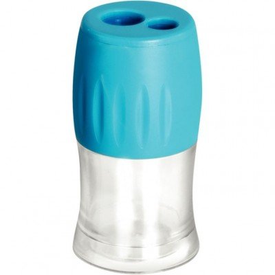 Taille-crayon éco 2 usages en plastique + réserve.