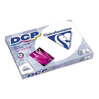 Clairefontaine DCP - Papier ultra blanc - A3 (297 x 420 mm) - 300 g/m² - Ramette de 125 feuilles