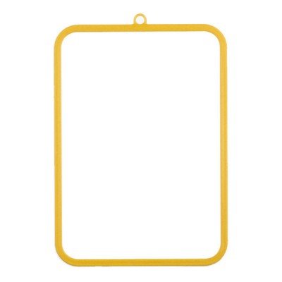 ARDOISE BLANCHE CADRE COULEUR 18,5 x 26 cm